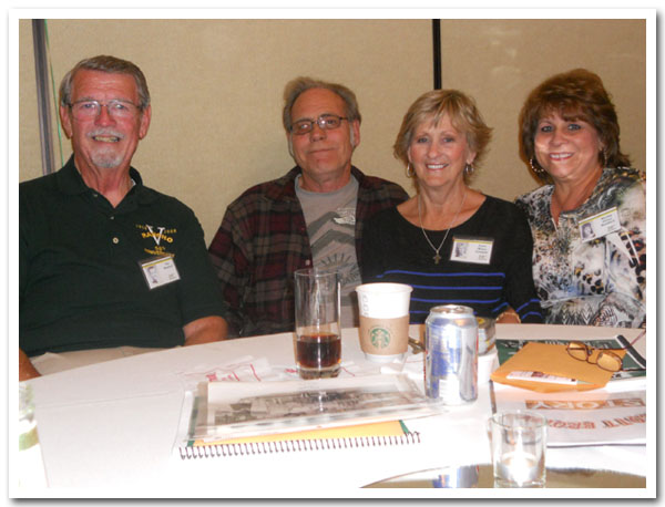 Tim Howard, Jim and Carol Canfield, and Martha Rushford